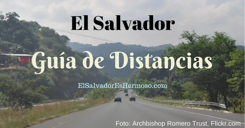 guia de distancias El Salvador San Salvador