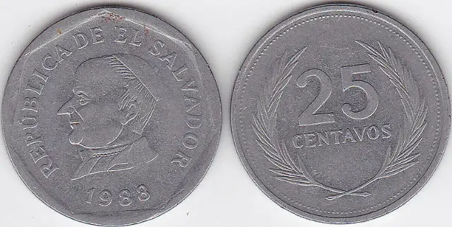 moneda-25-centavos-El-Salvador