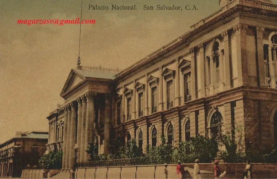 palacio nacional san salvador en 1927