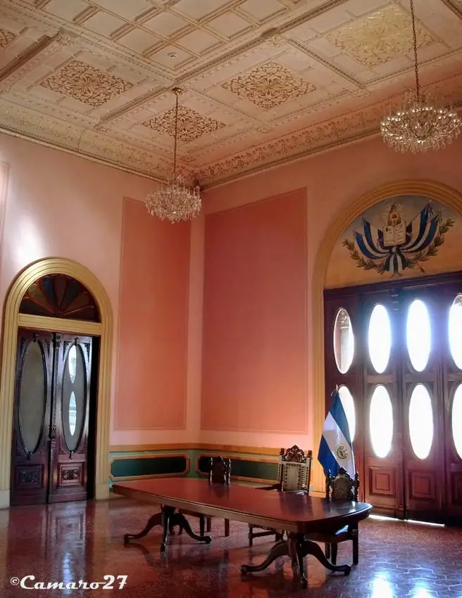 salon rosado palacio nacional ubicado en el segundo nivel