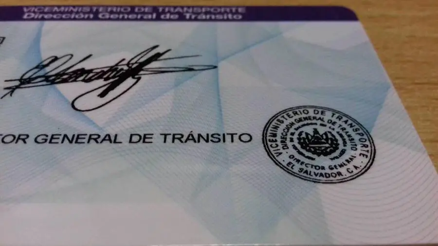 tarjeta de circulacion El Salvador