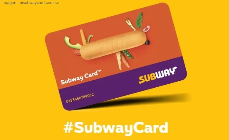 Subway Card El Salvador