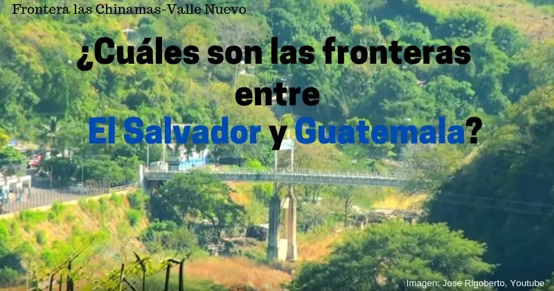 Fronteras de El Salvador con Guatemala
