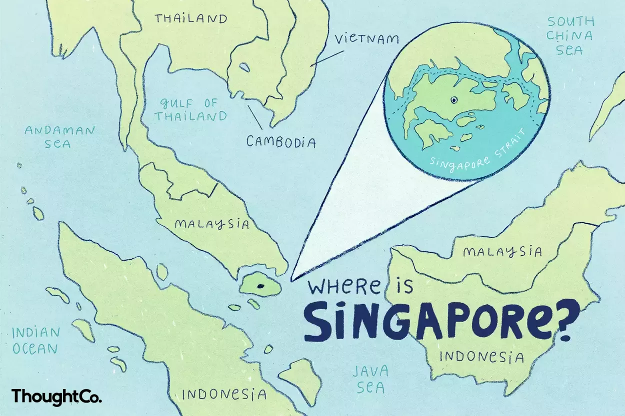 ubicacion de singapur