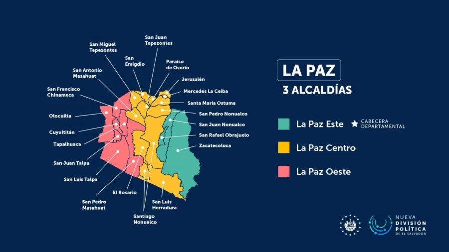municipios de la paz